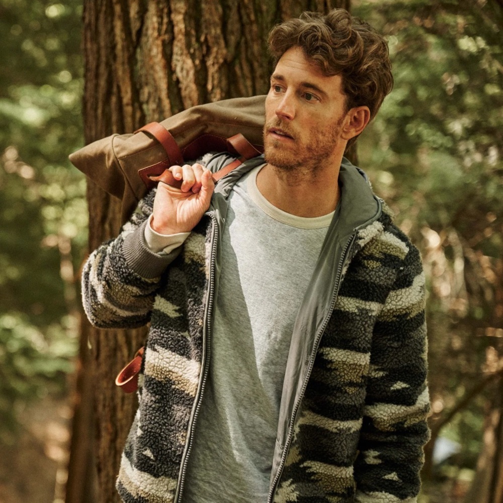 UpWest Men’s Sherpa Reversible Jacket N110-15